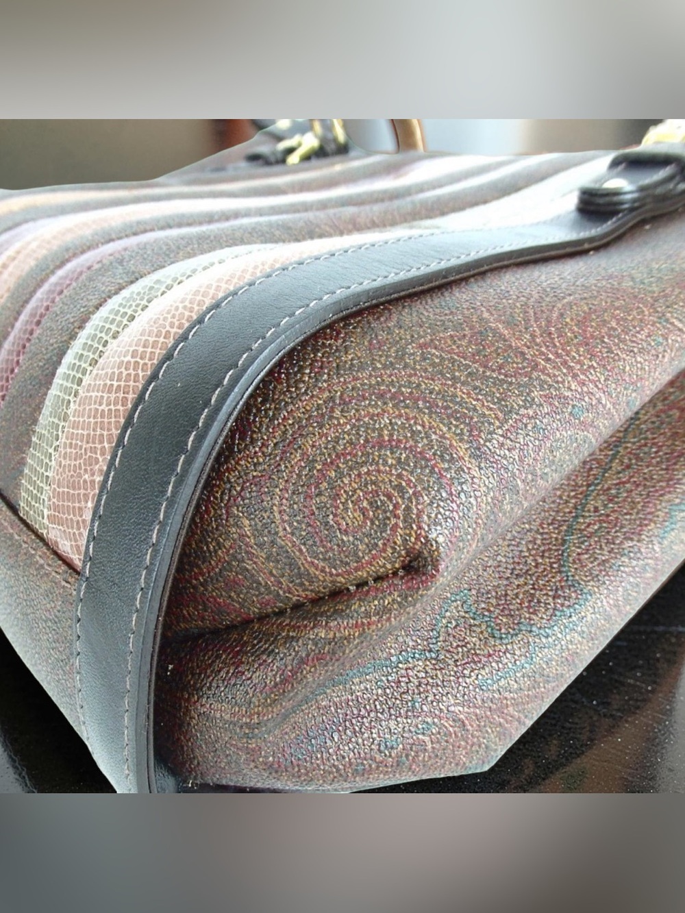 ETRO Milano Paisley Tote Bag π - Picture 13 of 16